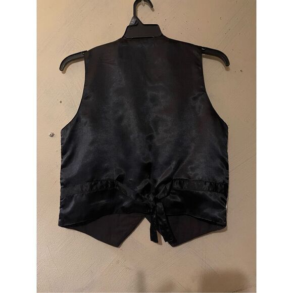 The Disney Store Women’s Vest 101 Dalmatians Black Embellished Pockets Sz Small - Picture 5 of 6